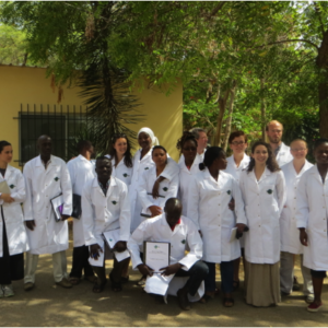 Group photo of Tropical Soil Microbial Ecology seminar in Dakar, Senegal